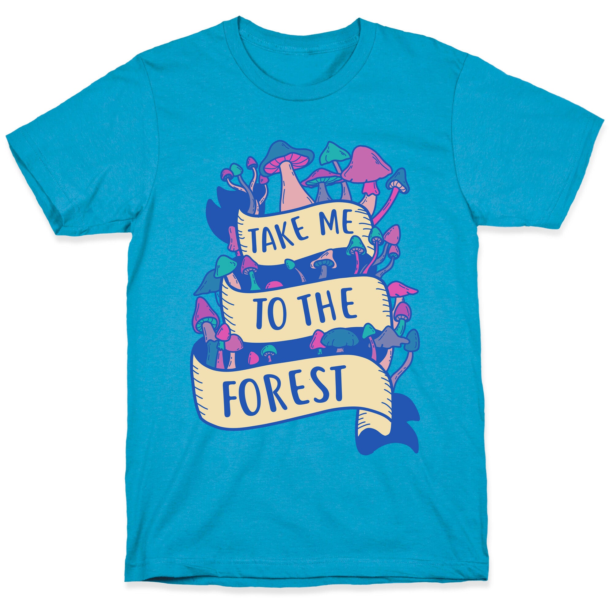 Take Me To The Forest Unisex Triblend Tee