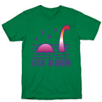 Loch Nesbian Lesbian Nessie T-Shirt
