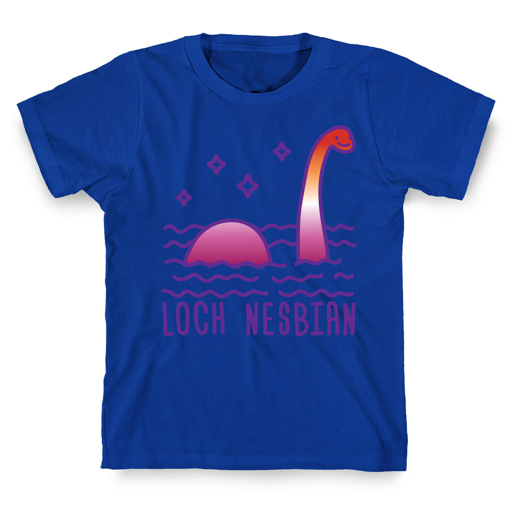 Loch Nesbian Lesbian Nessie T-Shirt