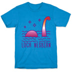 Loch Nesbian Lesbian Nessie T-Shirt