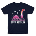 Loch Nesbian Lesbian Nessie T-Shirt