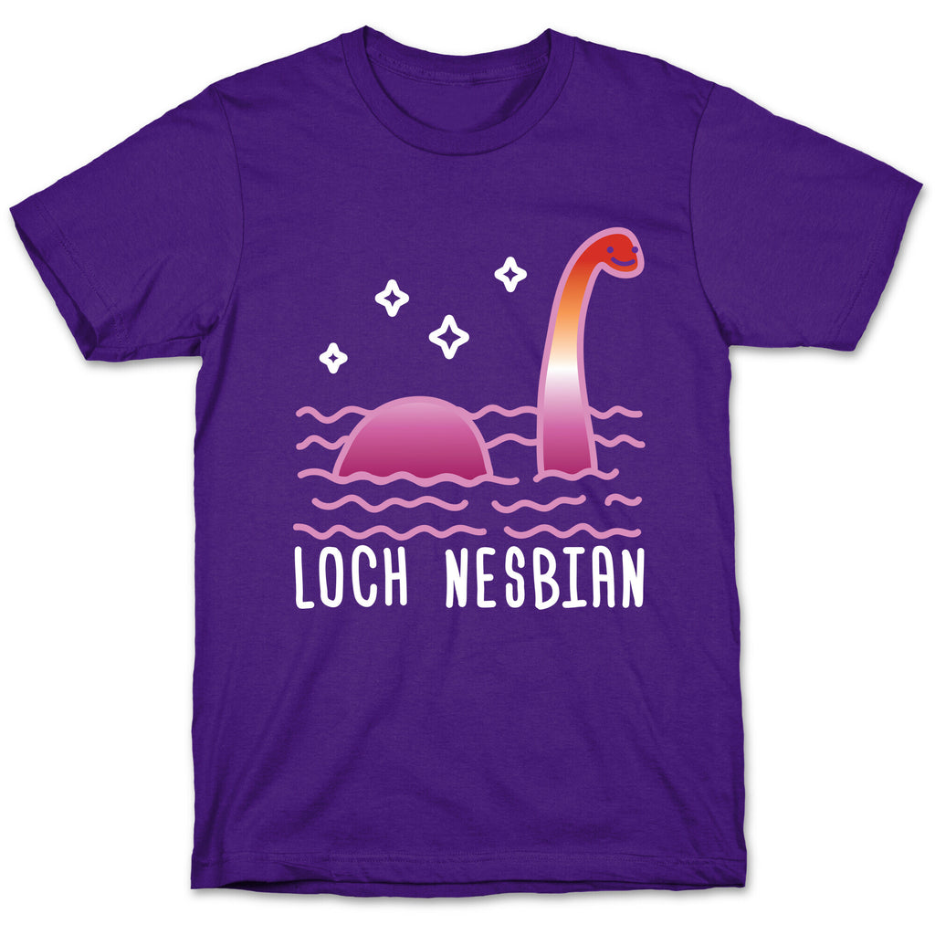 Loch Nesbian Lesbian Nessie T-Shirt