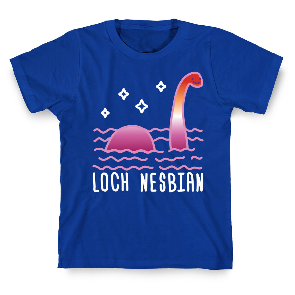 Loch Nesbian Lesbian Nessie T-Shirt