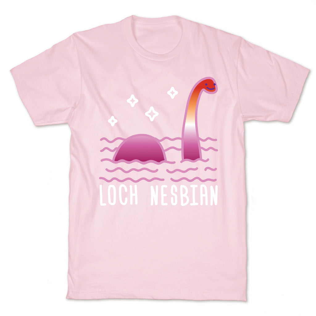 Loch Nesbian Lesbian Nessie T-Shirt