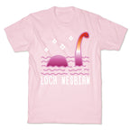 Loch Nesbian Lesbian Nessie T-Shirt
