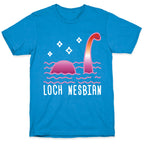 Loch Nesbian Lesbian Nessie T-Shirt