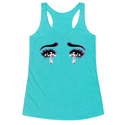 Anime Tears  Racerback Tank