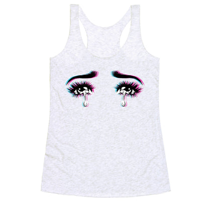 Anime Tears  Racerback Tank