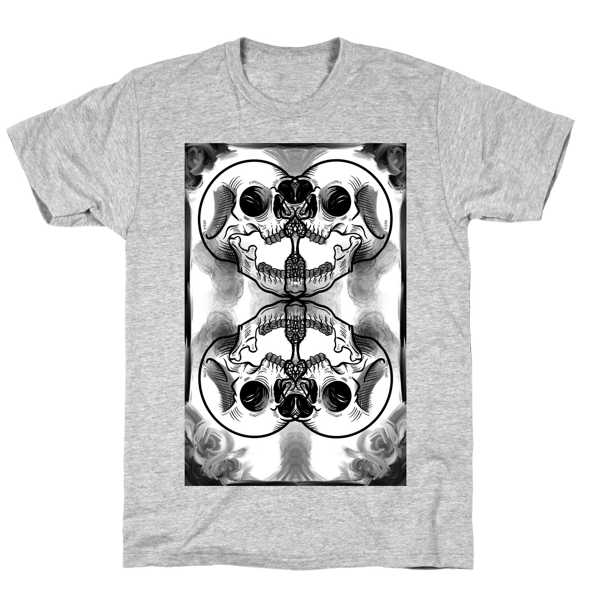 Skull Inkblot  T-Shirt