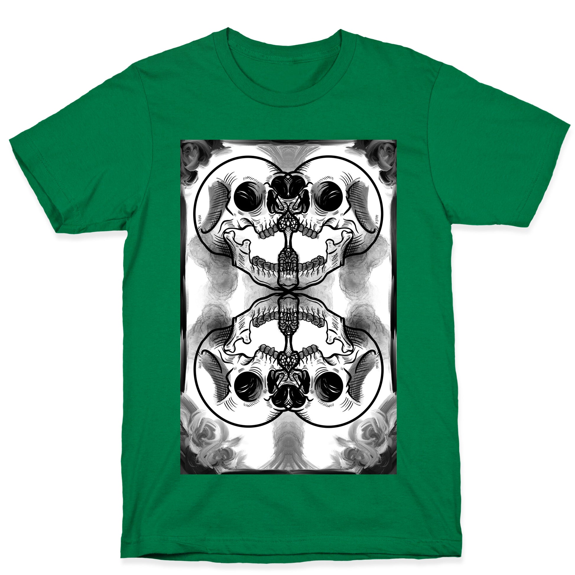 Skull Inkblot  T-Shirt