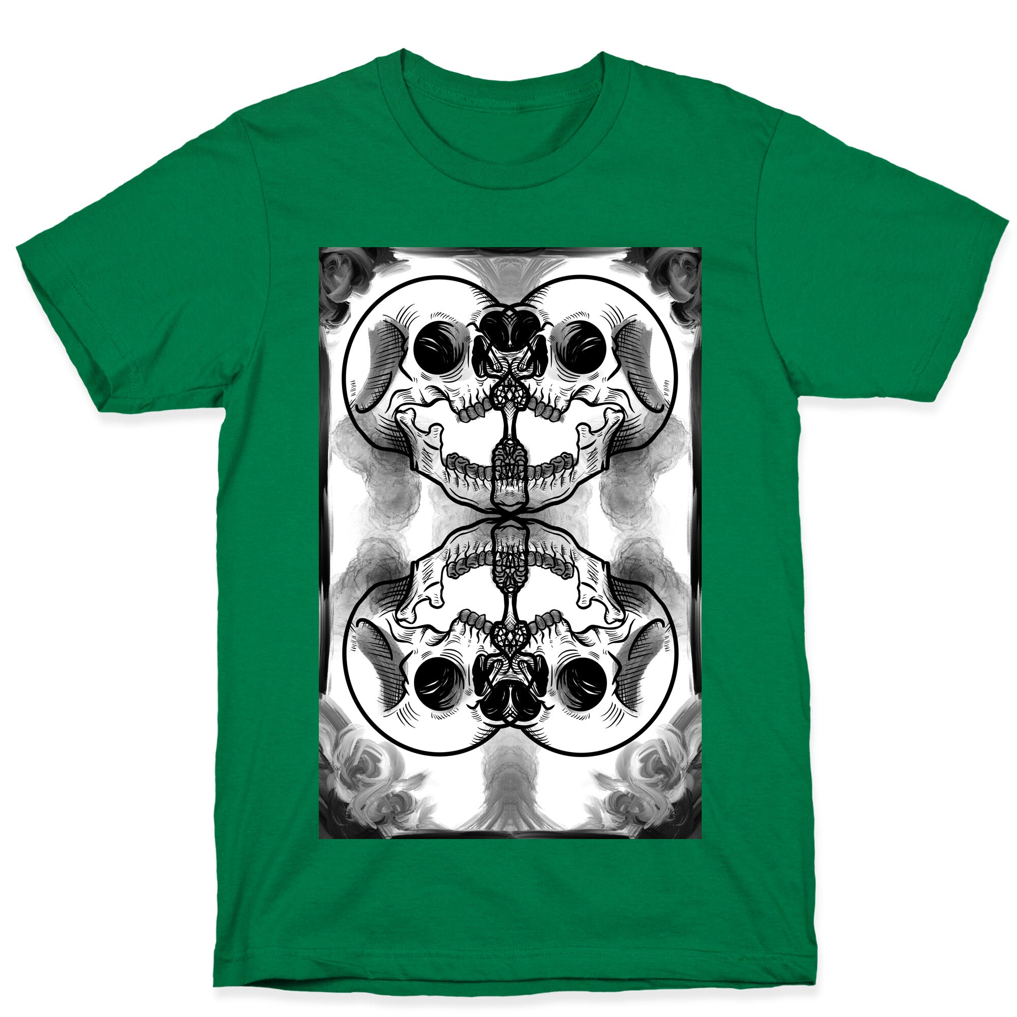Skull Inkblot  T-Shirt