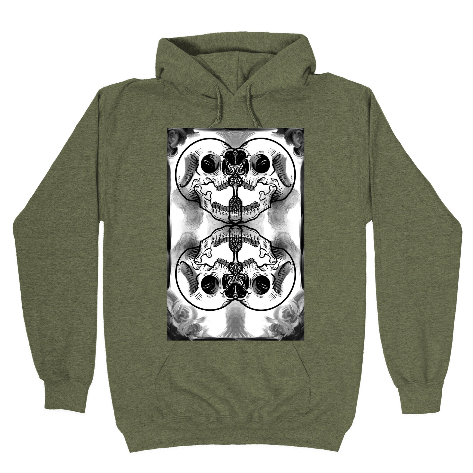 Skull Inkblot Hoodie