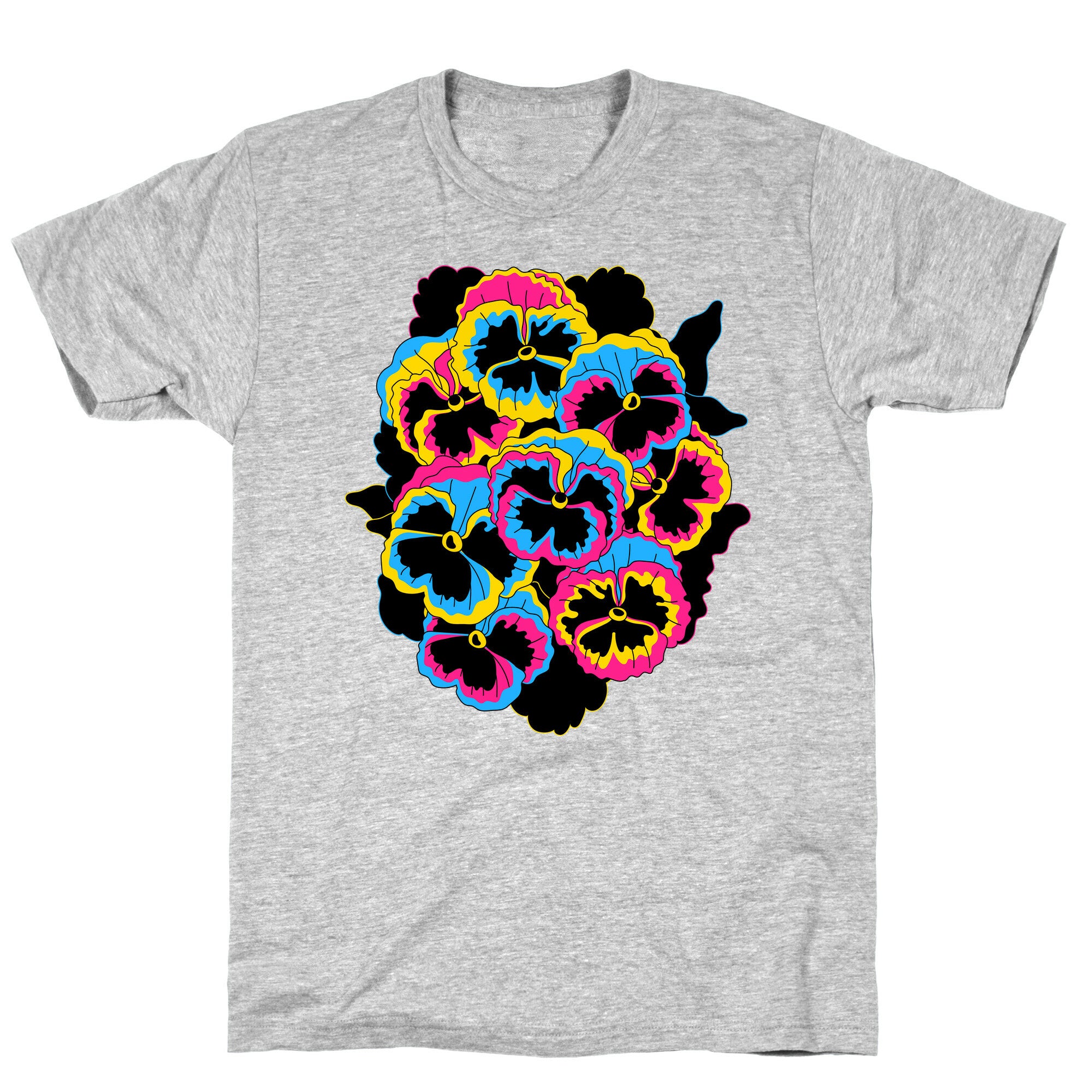 Pan-sy (Pansexual Pansies)  T-Shirt