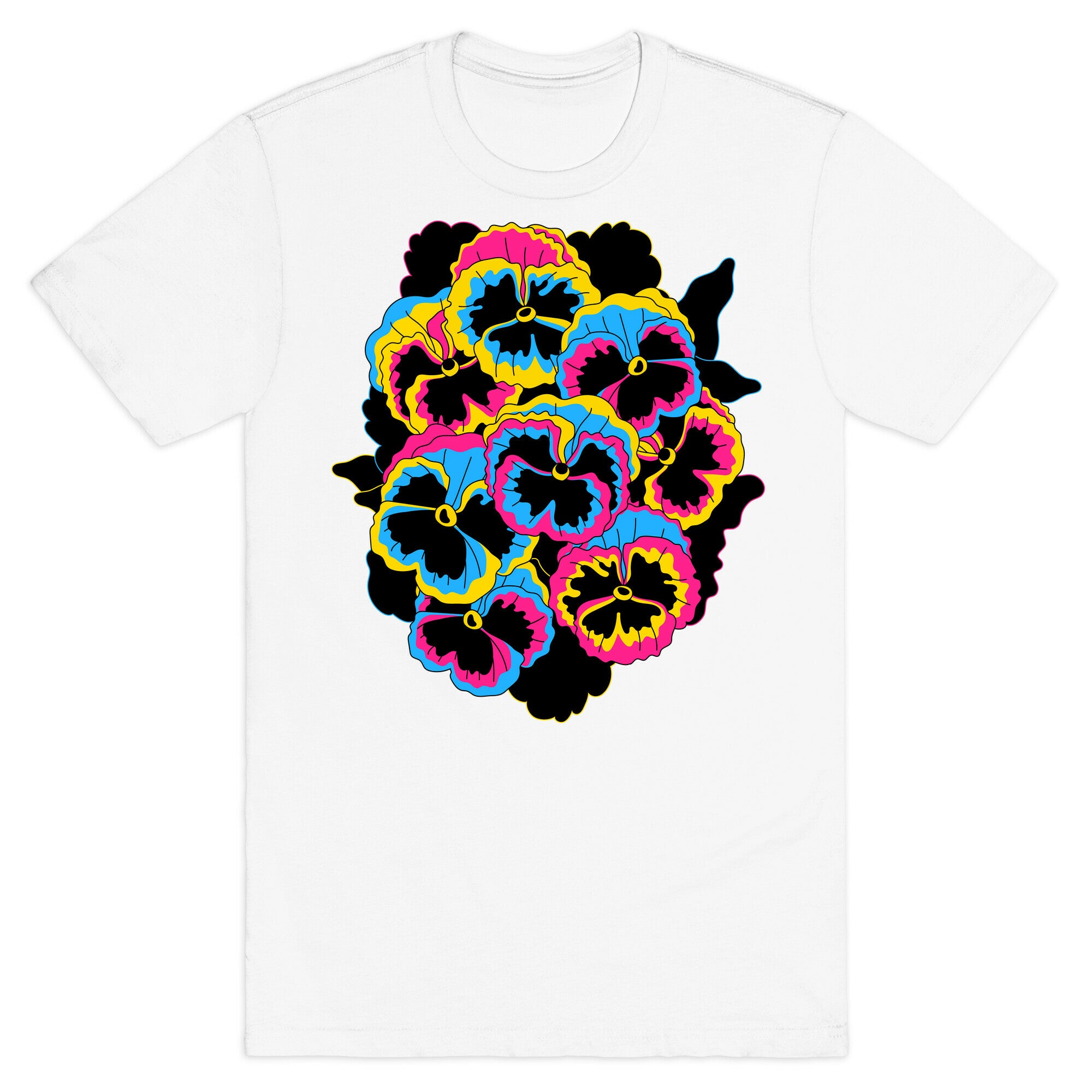 Pan-sy (Pansexual Pansies)  T-Shirt