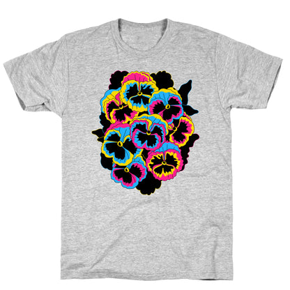 Pan-sy (Pansexual Pansies)  T-Shirt