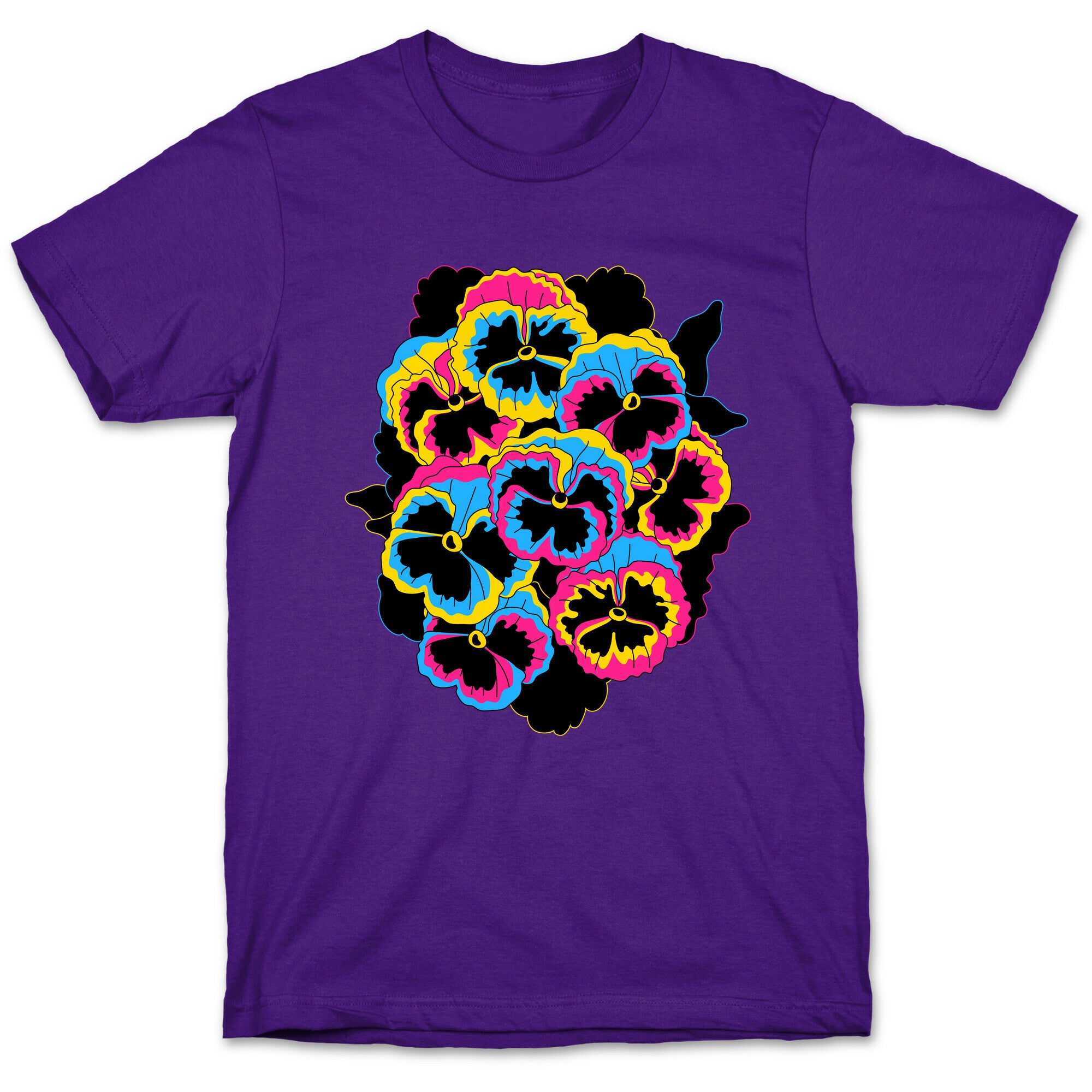Pan-sy (Pansexual Pansies)  T-Shirt