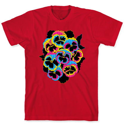 Pan-sy (Pansexual Pansies)  T-Shirt