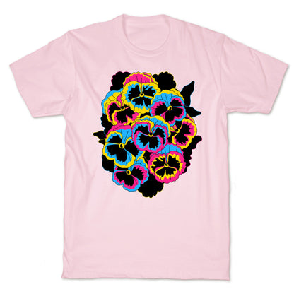 Pan-sy (Pansexual Pansies)  T-Shirt