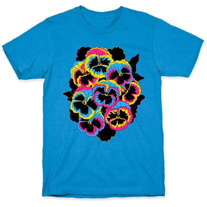Pan-sy (Pansexual Pansies)  T-Shirt