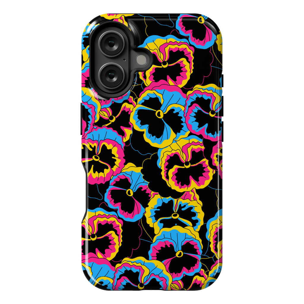 Pan-sy (Pansexual Pansies)  Phone Case