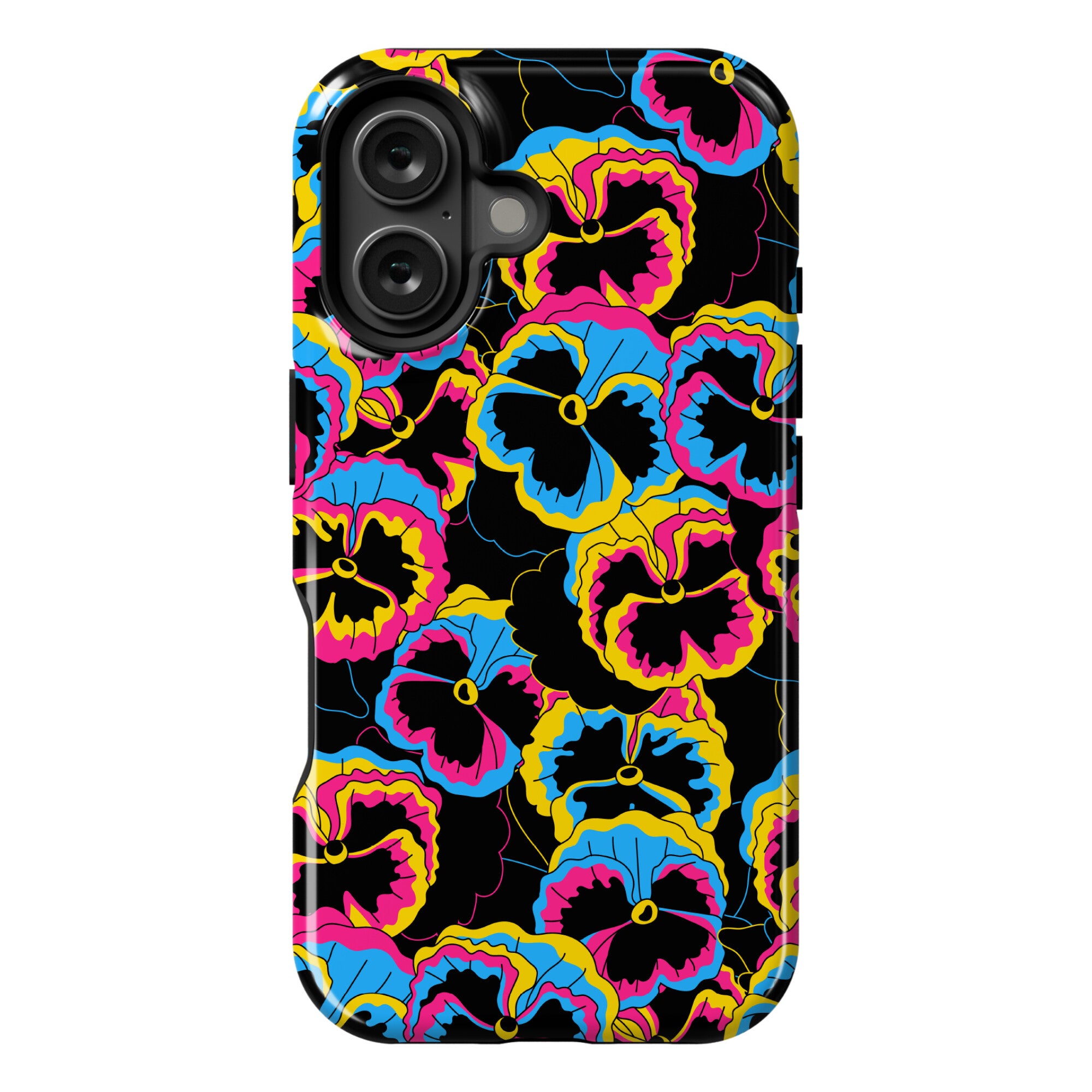 Pan-sy (Pansexual Pansies)  Phone Case