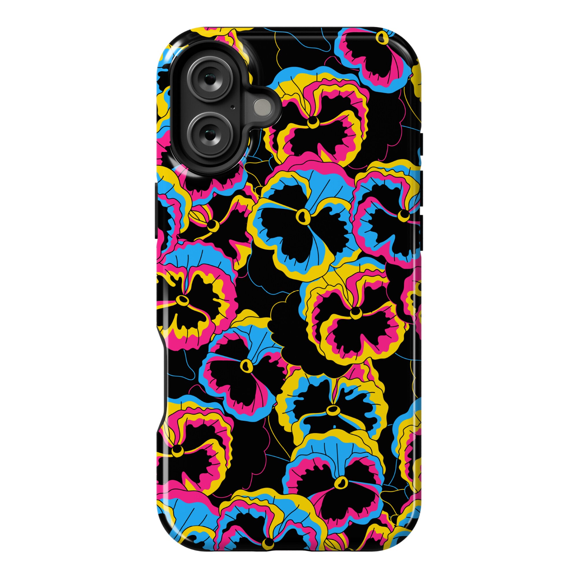 Pan-sy (Pansexual Pansies)  Phone Case