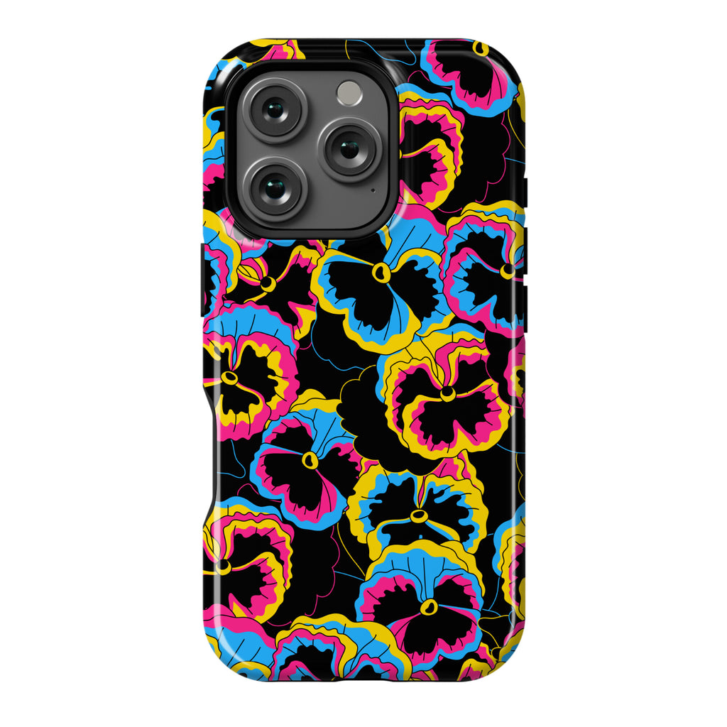 Pan-sy (Pansexual Pansies)  Phone Case