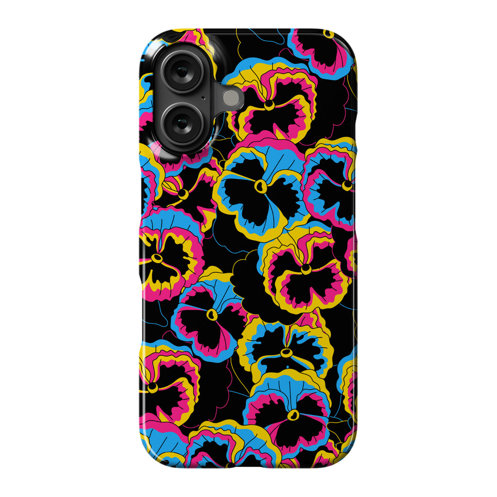 Pan-sy (Pansexual Pansies)  Phone Case