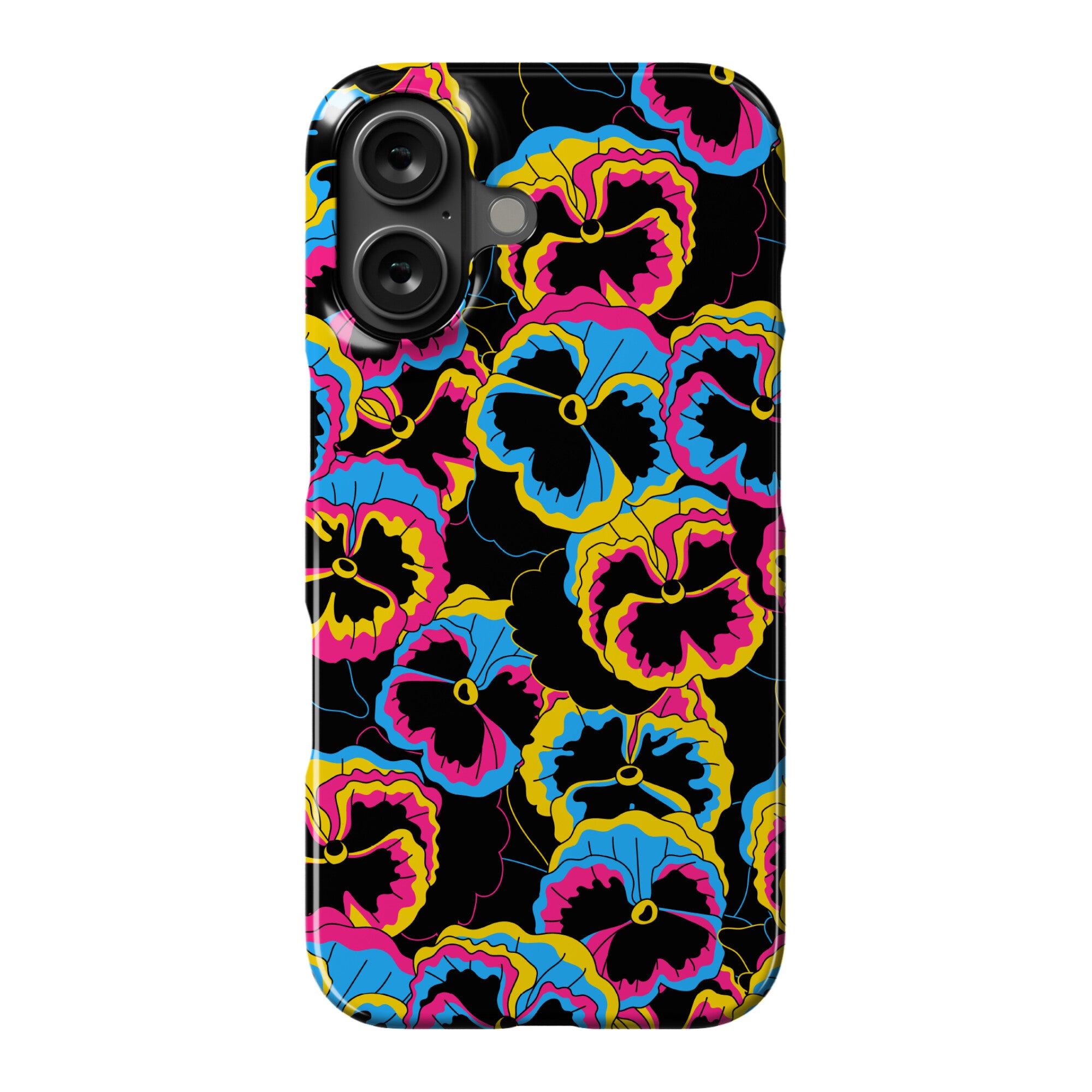 Pan-sy (Pansexual Pansies)  Phone Case