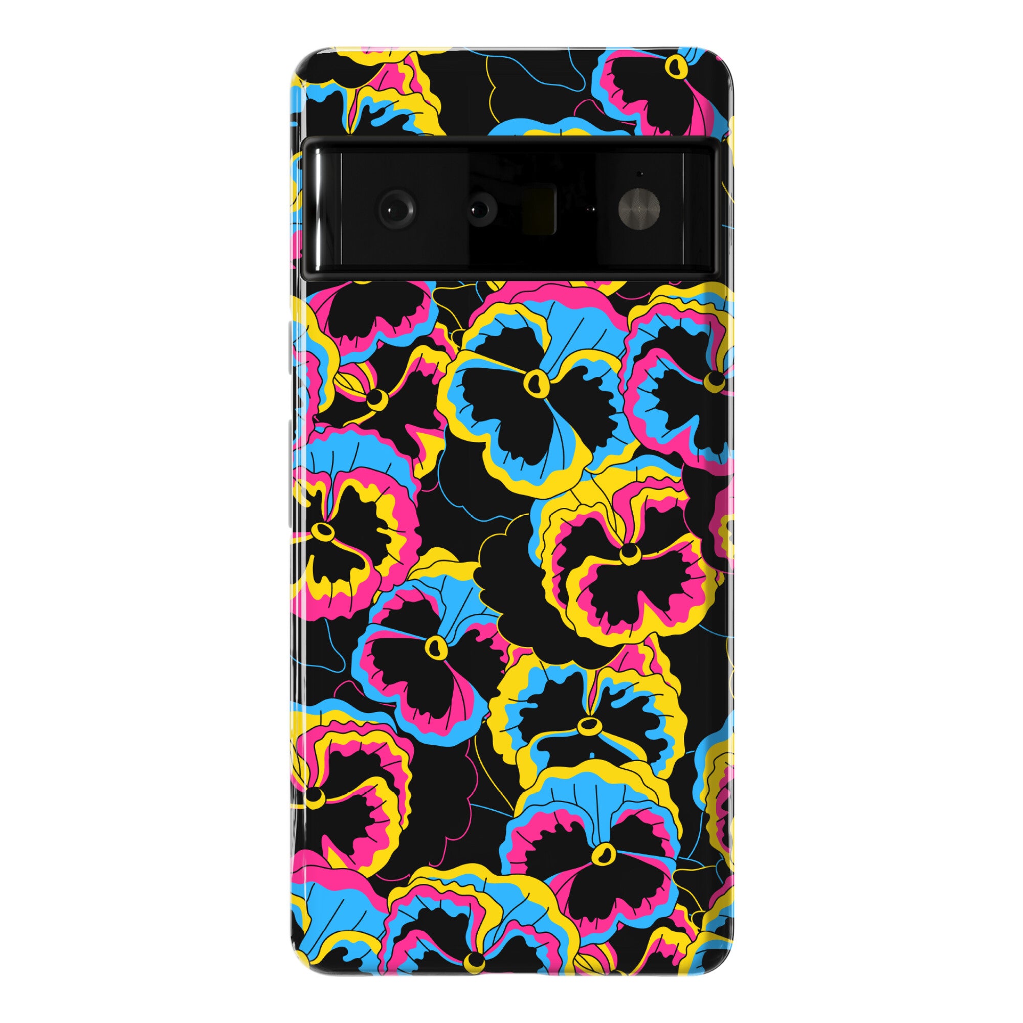 Pan-sy (Pansexual Pansies)  Phone Case
