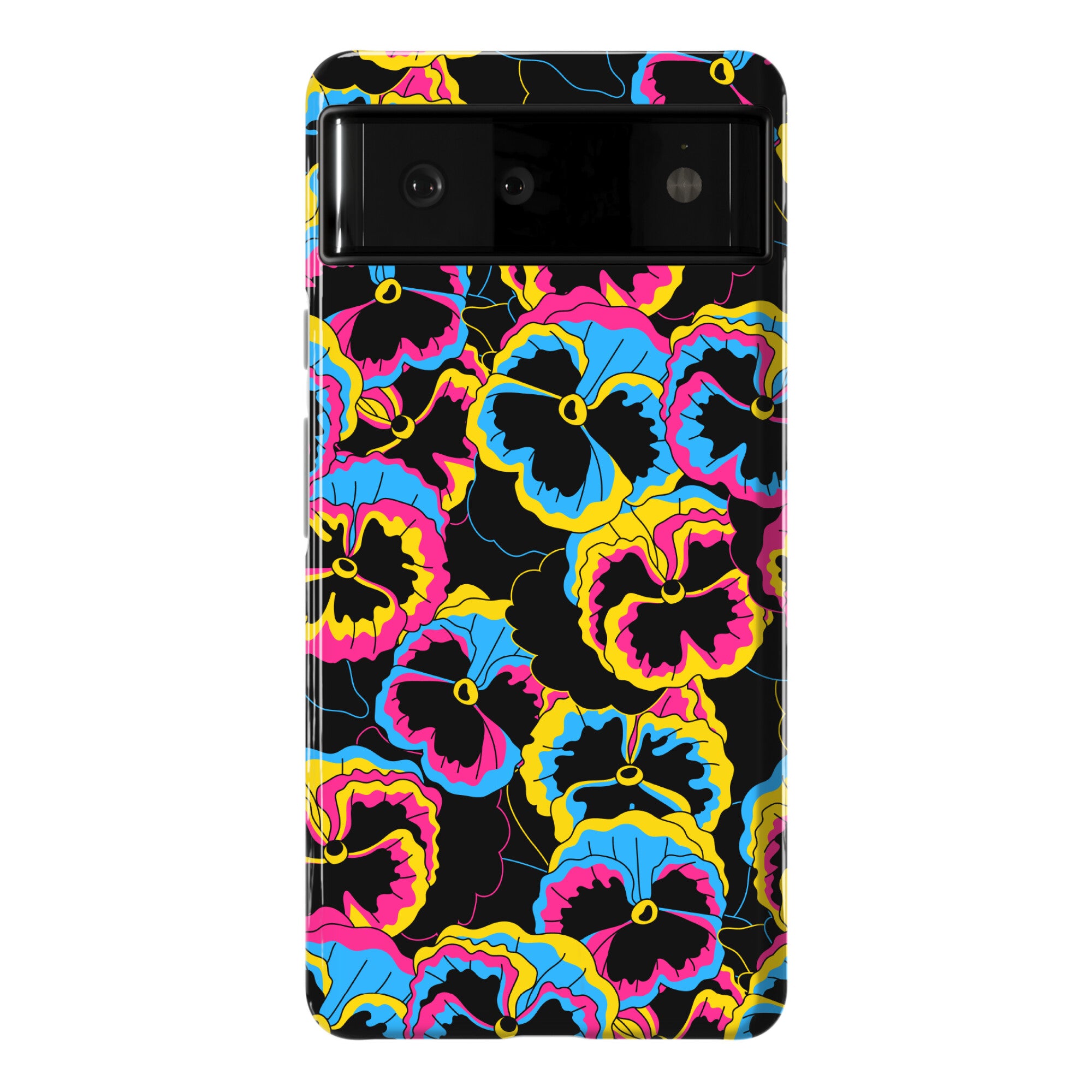 Pan-sy (Pansexual Pansies)  Phone Case