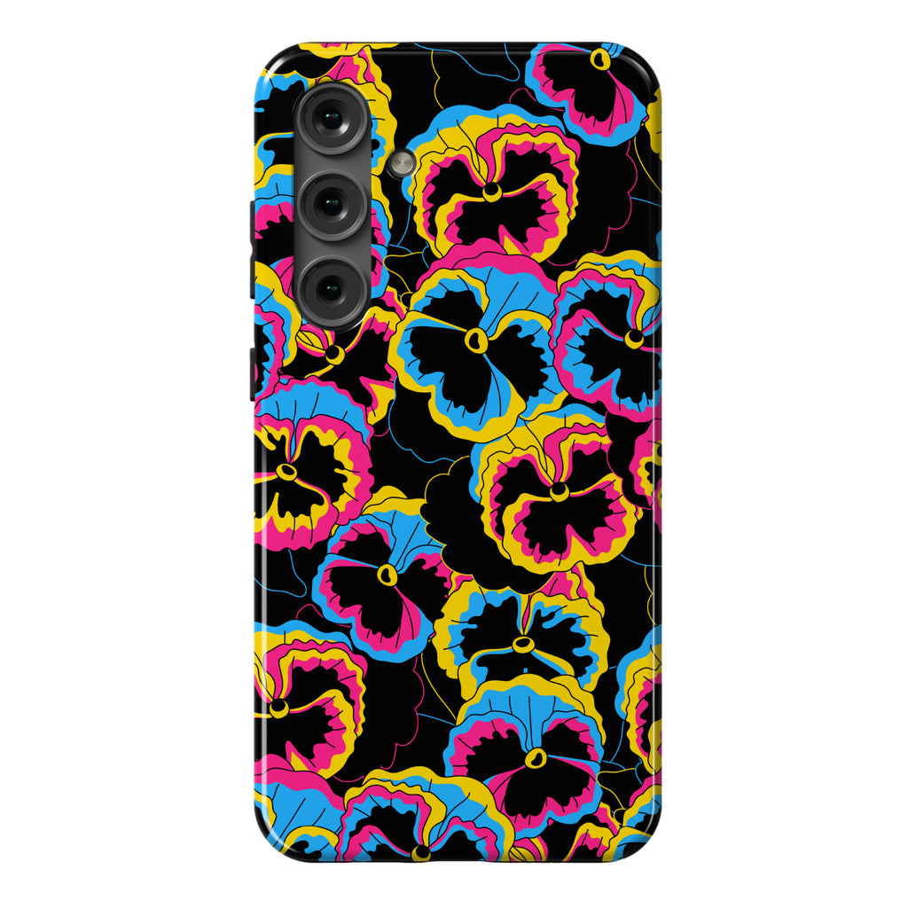 Pan-sy (Pansexual Pansies)  Phone Case