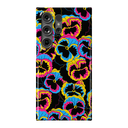 Pan-sy (Pansexual Pansies)  Phone Case