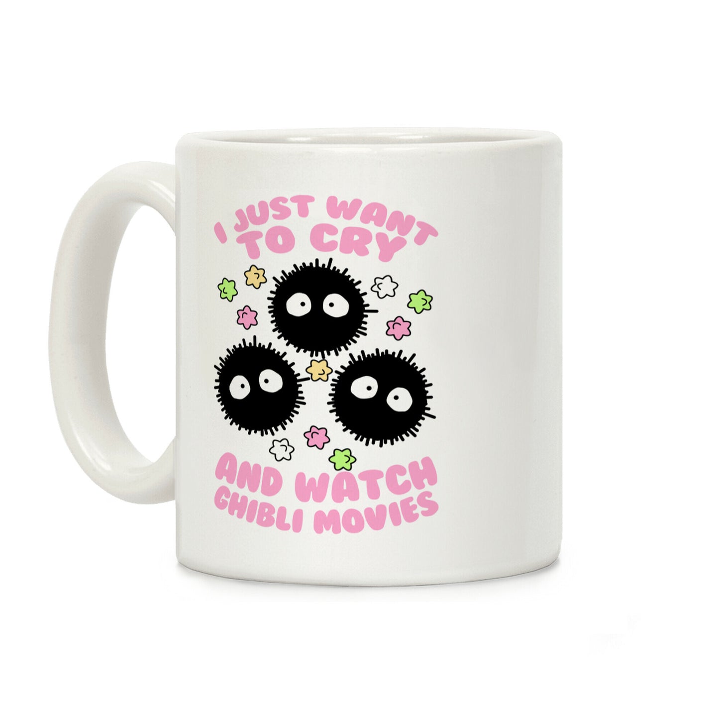 I Just Want To Cry And Watch Ghibli Movies Coffee Mug