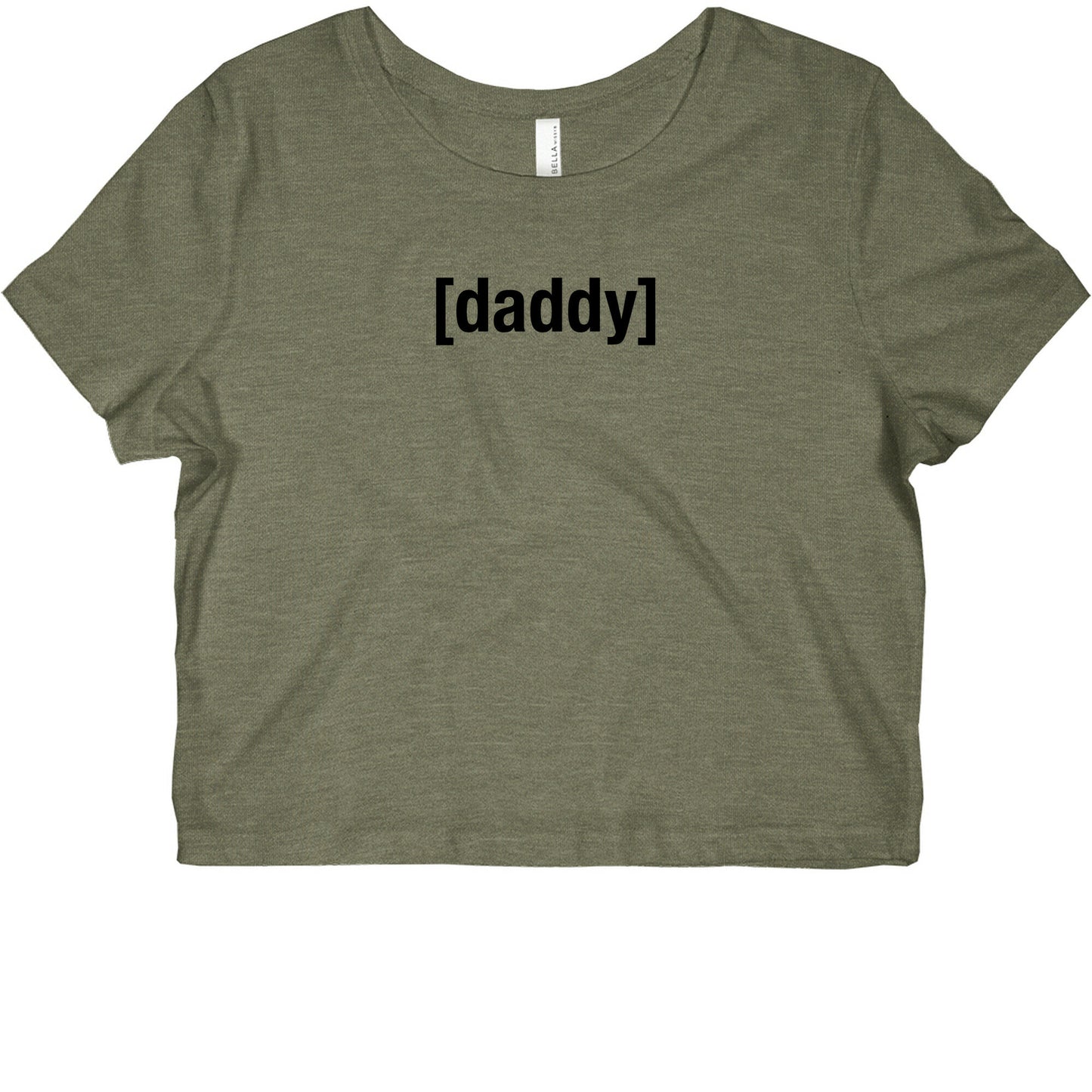 [Daddy] Shirt (black) Graphic Baby Tee