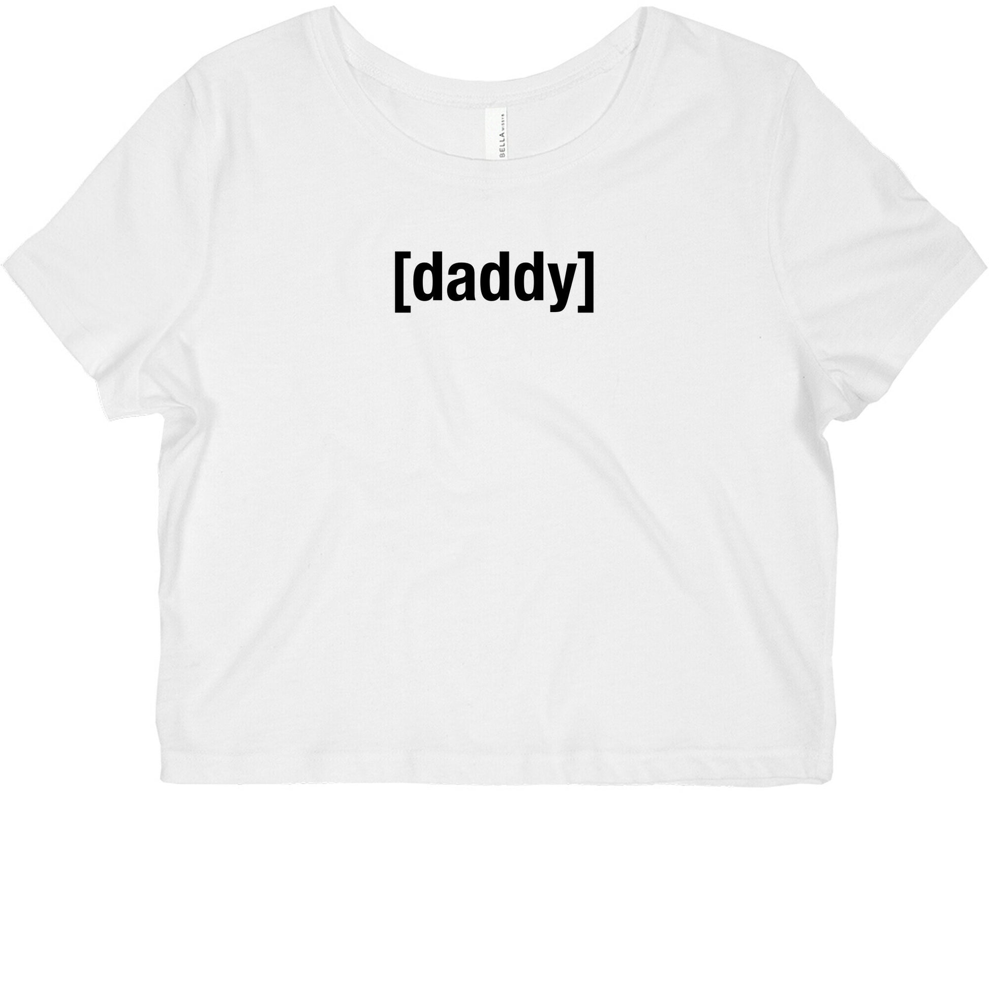 [Daddy] Shirt (black) Graphic Baby Tee