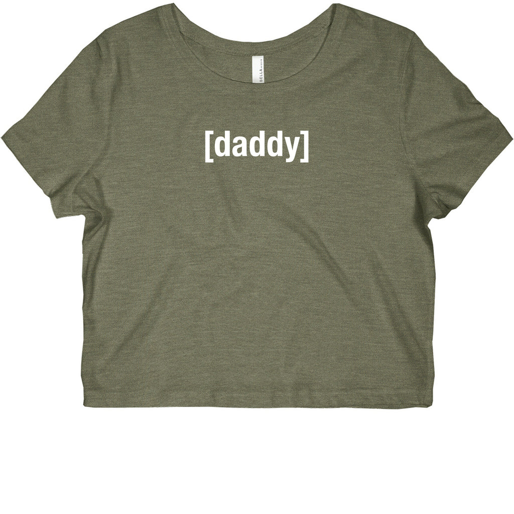[Daddy] Shirt (white) Graphic Baby Tee