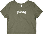 [Daddy] Shirt (white) Graphic Baby Tee