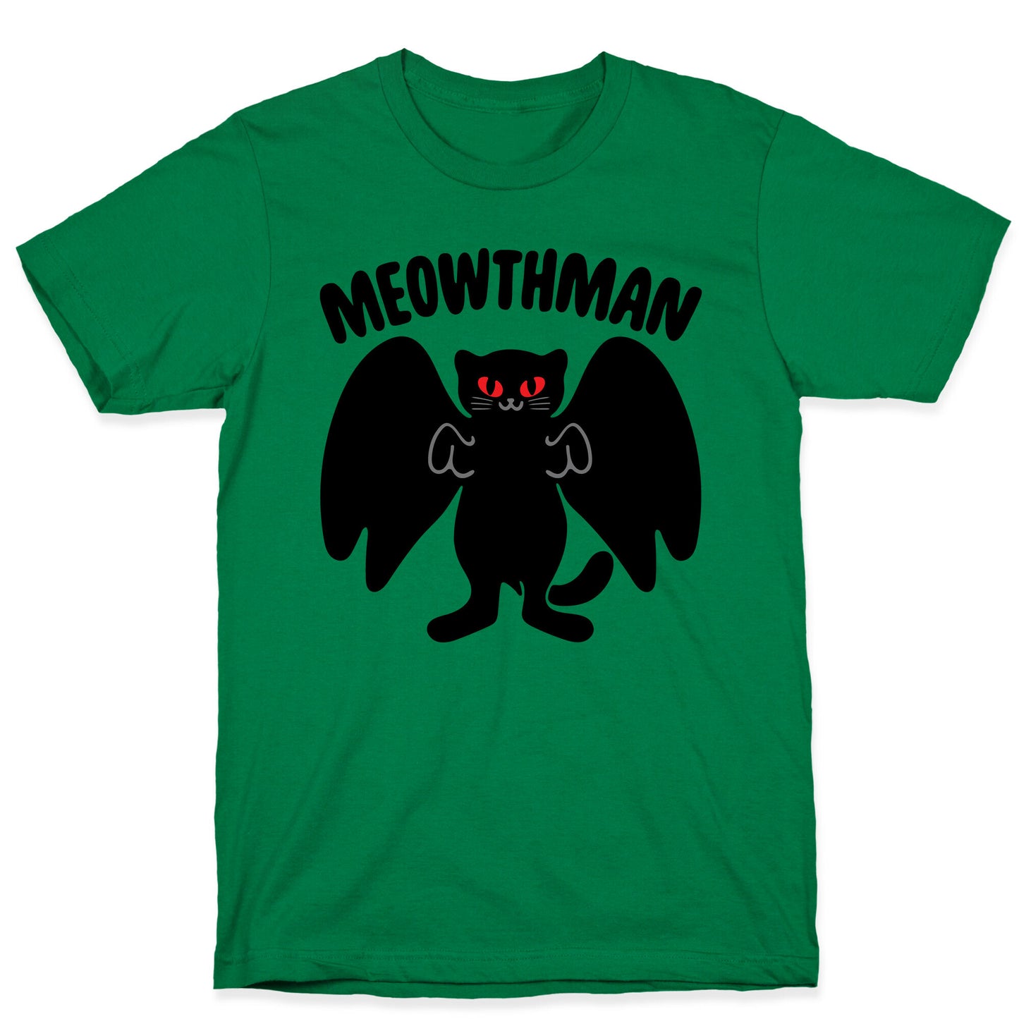 Meowthman Mothman Cat Parody T-Shirt