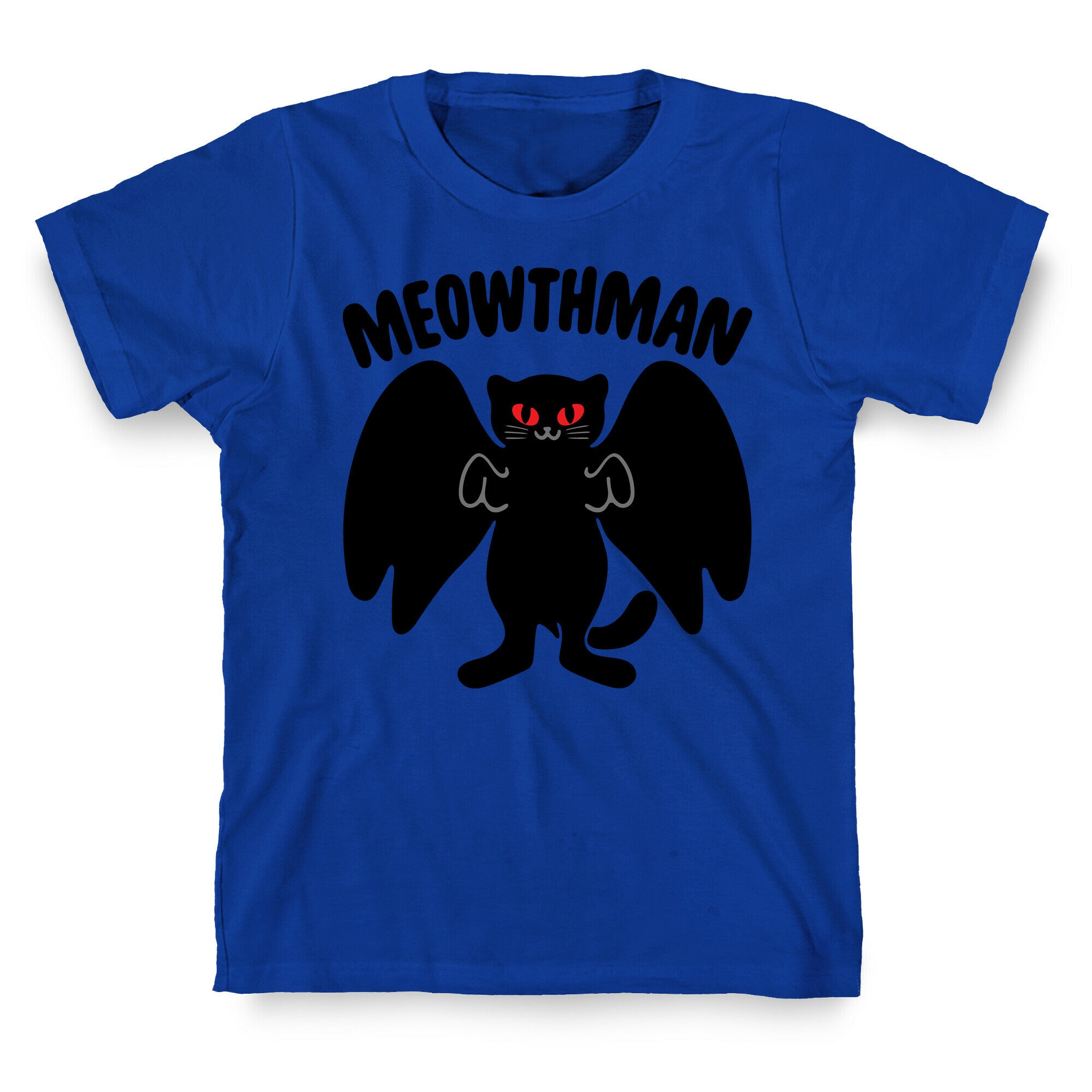 Meowthman Mothman Cat Parody T-Shirt