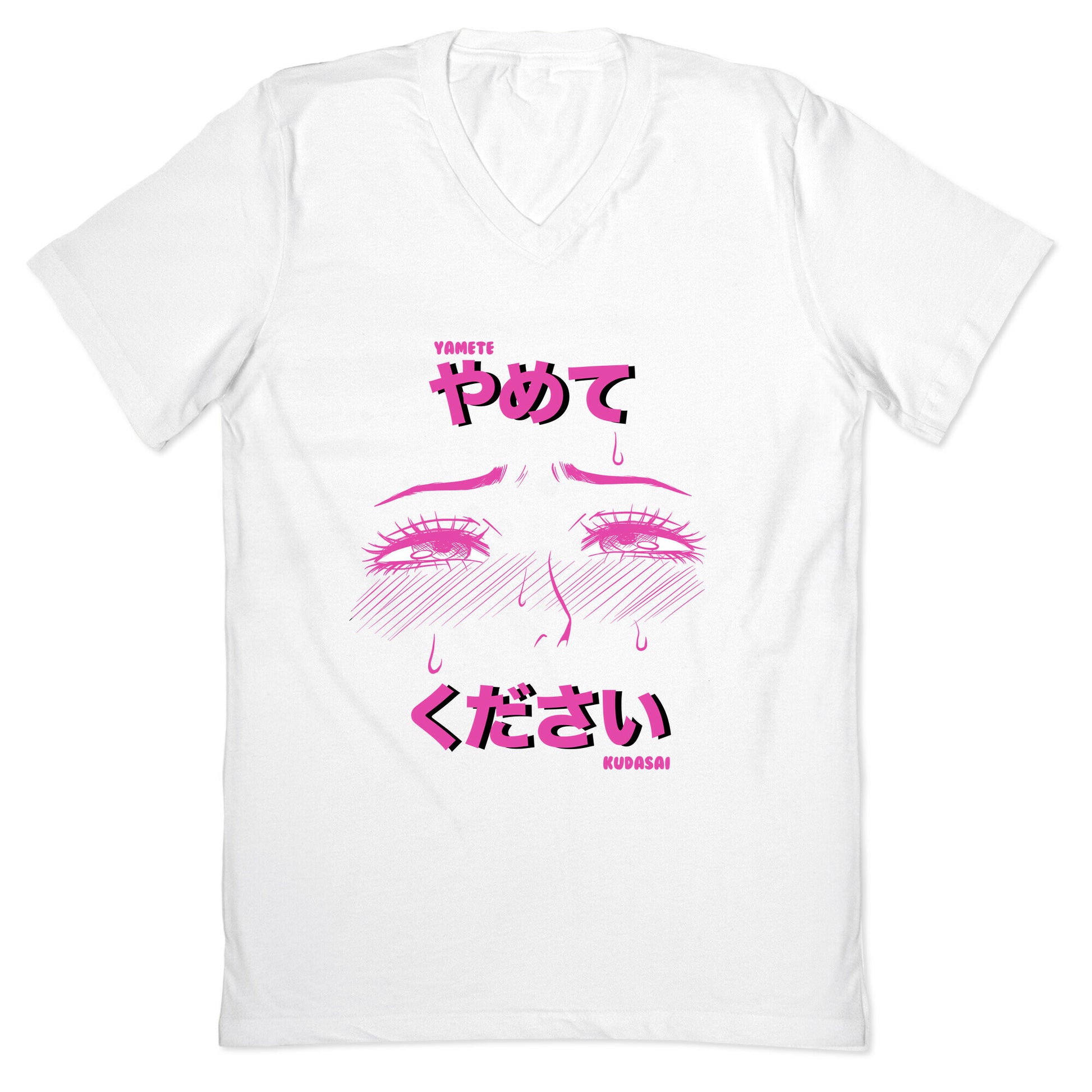 Yamete Kudasai (black shadow)  V-Neck