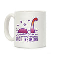 Loch Nesbian Lesbian Nessie Coffee Mug