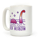 Loch Nesbian Lesbian Nessie Coffee Mug