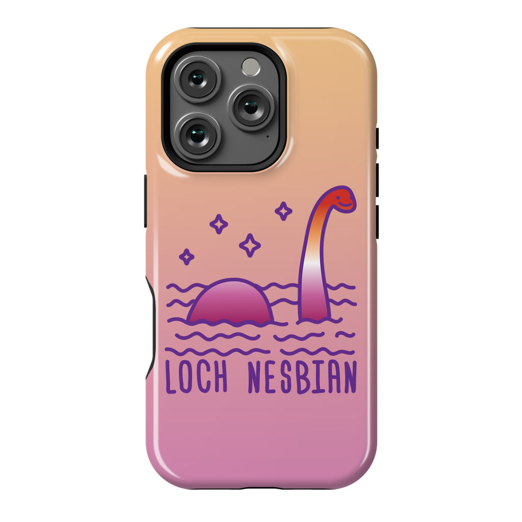 Loch Nesbian Lesbian Nessie Phone Case