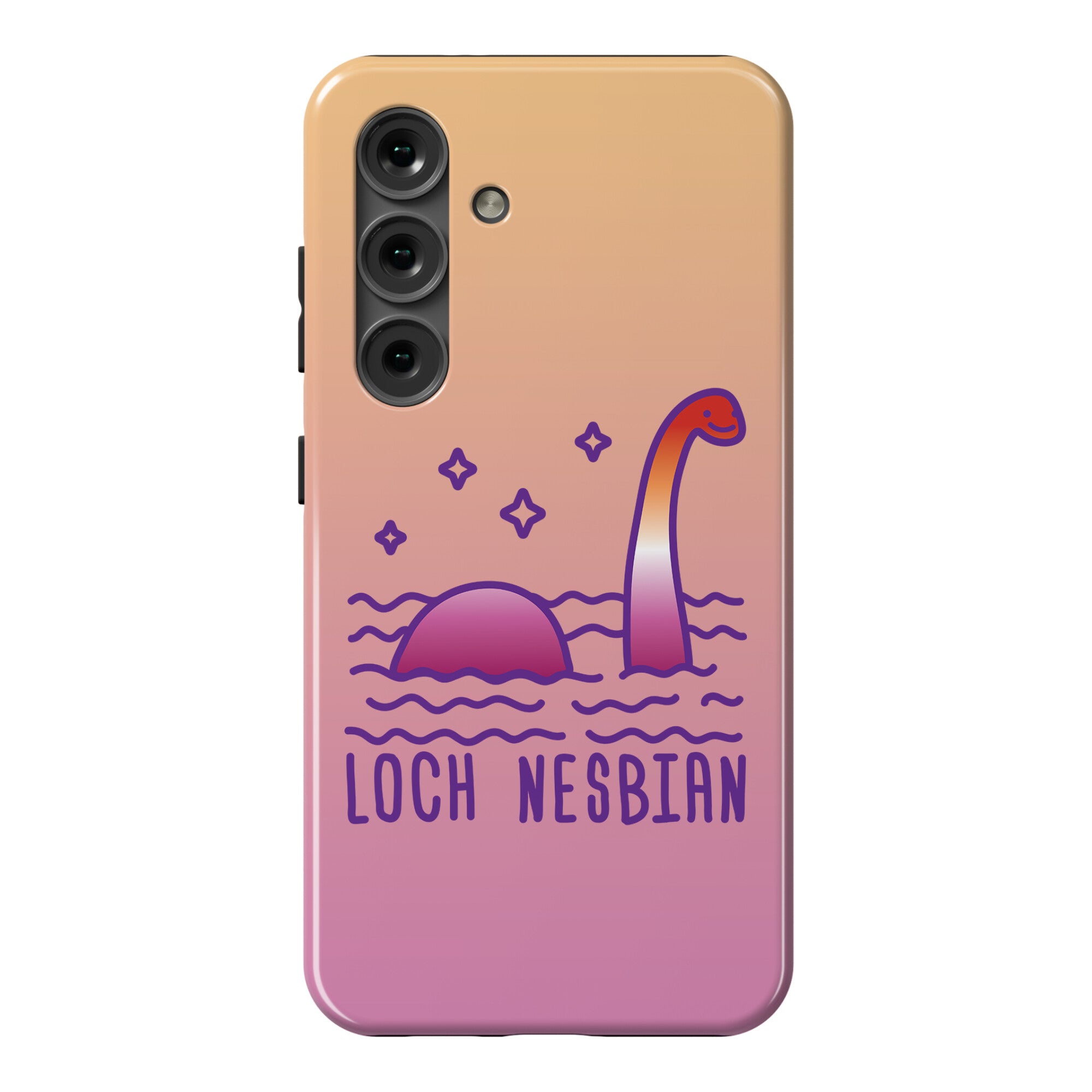 Loch Nesbian Lesbian Nessie Phone Case
