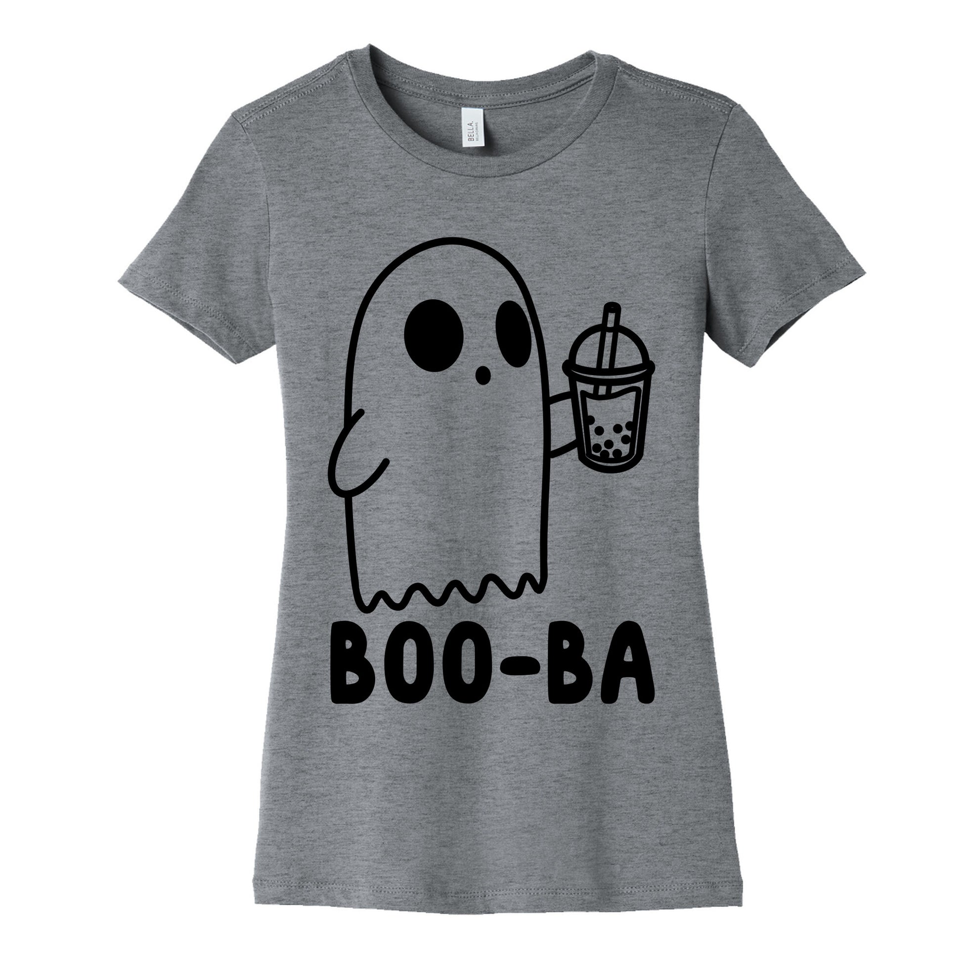 Boo-ba Boba Ghost Women's Cotton Tee