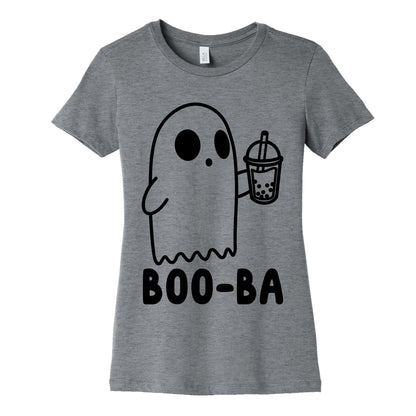 Boo-ba Boba Ghost Women's Cotton Tee