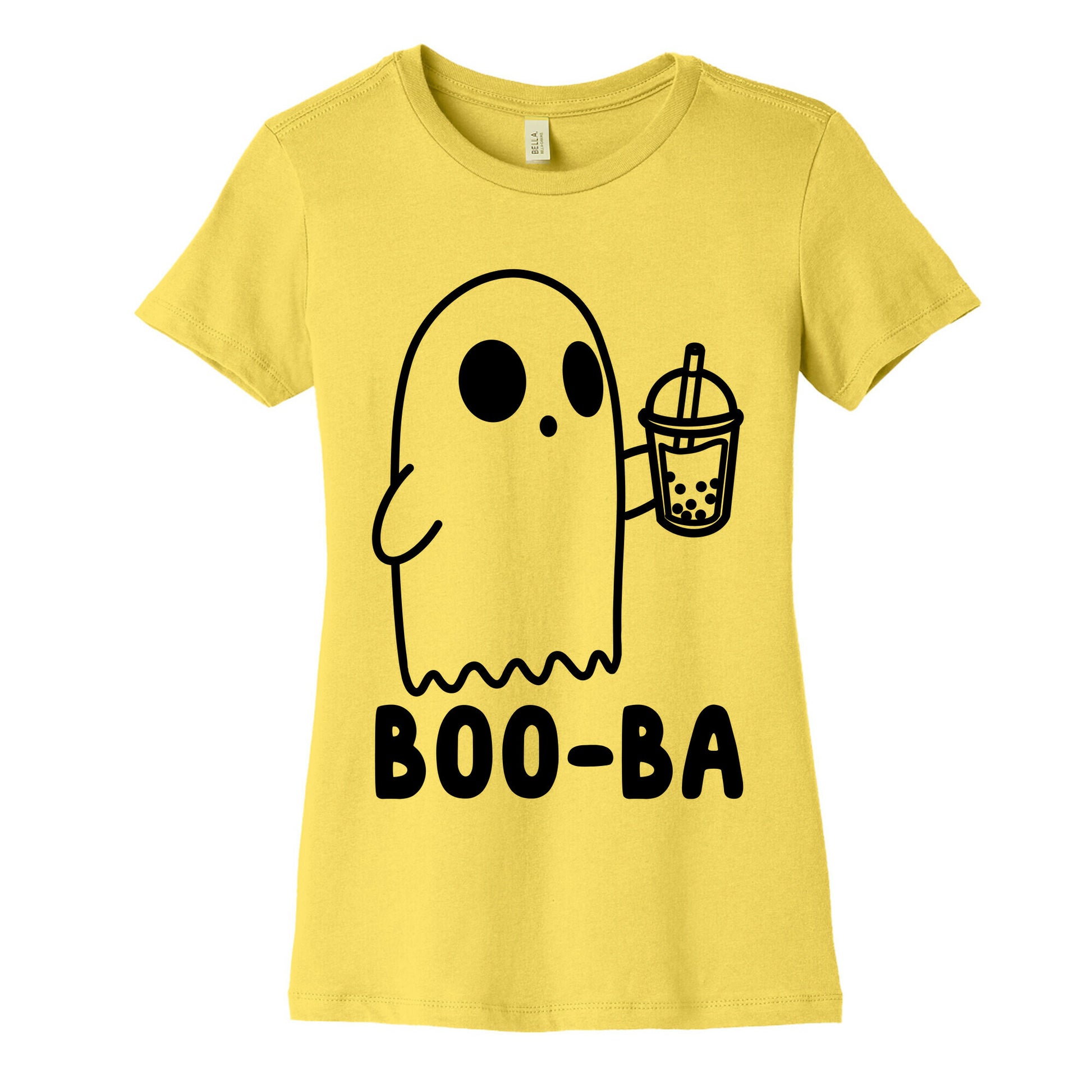 Boo-ba Boba Ghost Women's Cotton Tee