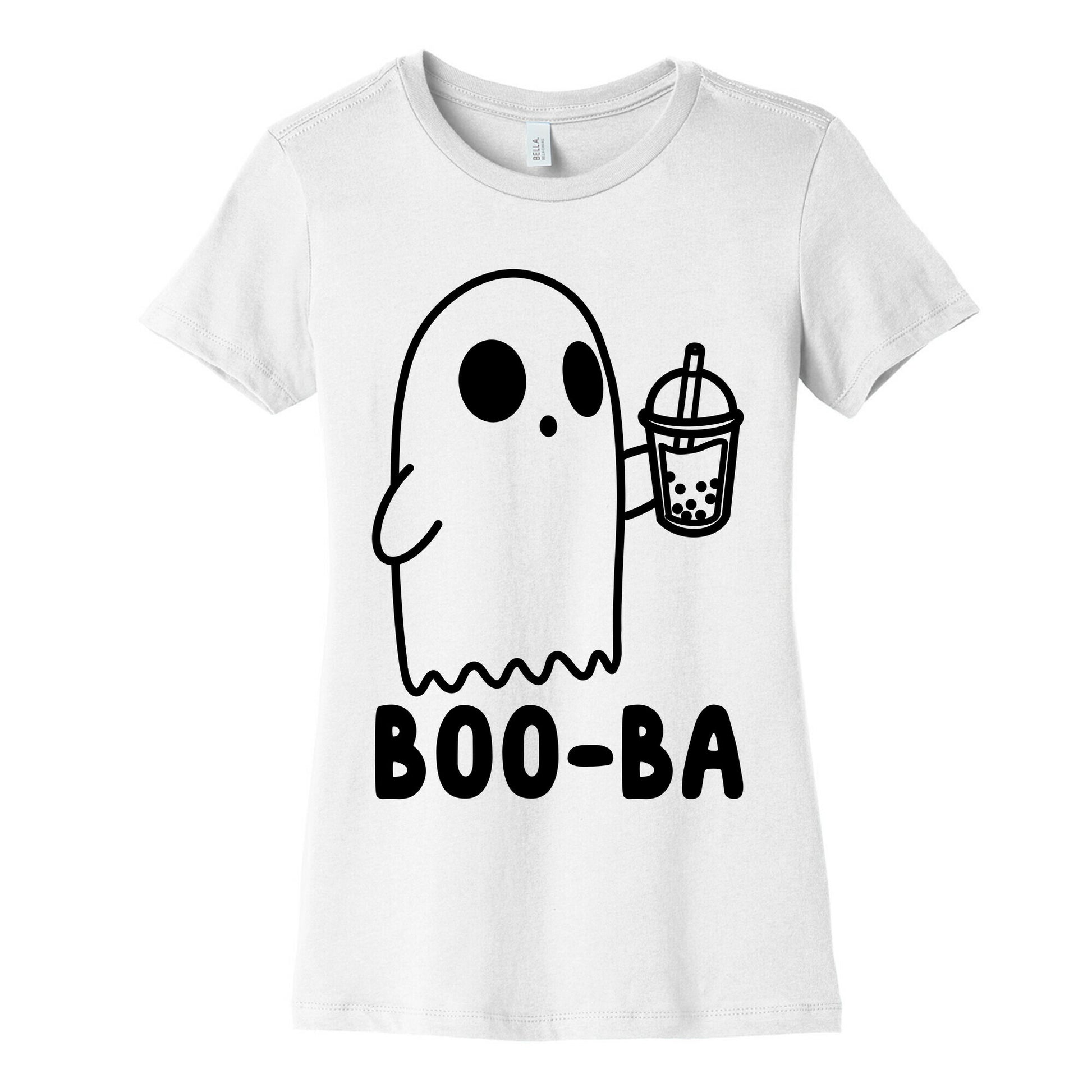 Boo-ba Boba Ghost Women's Cotton Tee