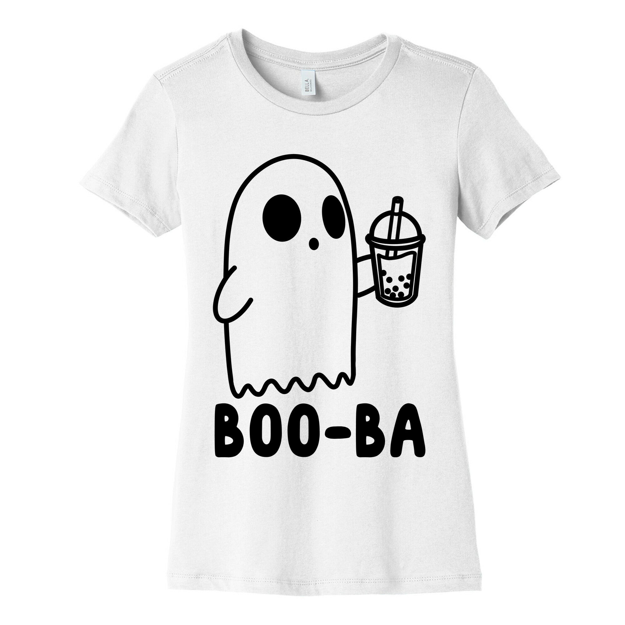 Boo-ba Boba Ghost Women's Cotton Tee